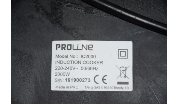 inductiekookplaat PROLINE, type IC2000